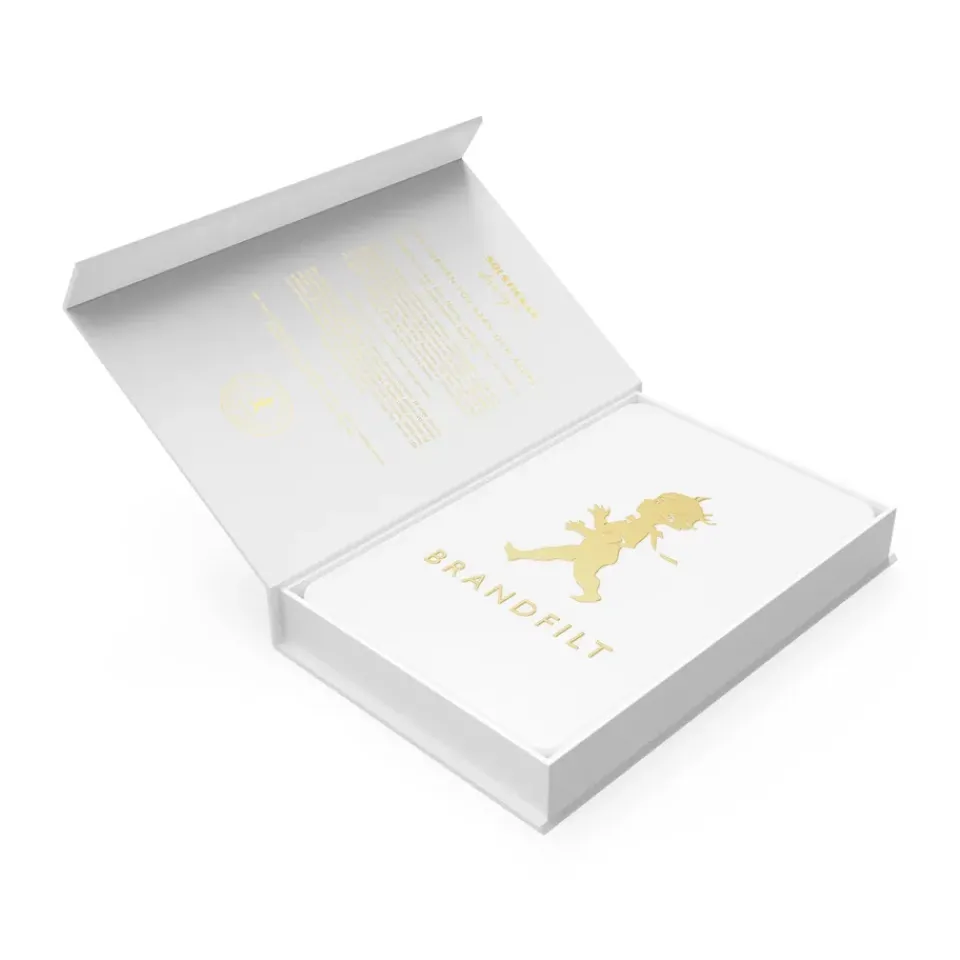 Hot Solstickan Design Solstickan fire blanket 16x2.7x25 cm, White-gold WhiteGold-coloured