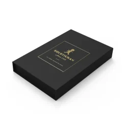 Fire Blankets & Fire Extinguishers^Solstickan Design Solstickan fire blanket 16x2.7x25 cm, Black-gold BlackGold-coloured