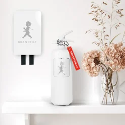 Fire Blankets & Fire Extinguishers^Solstickan Design Solstickan fire blanket 16x2.7x25 cm, White - tall - smooth WhiteSilver-coloured