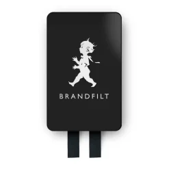 Outlet Solstickan Design Solstickan fire blanket 16x2.7x25 cm, Matte black BlackSilver-coloured