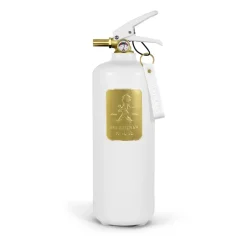 Hot Solstickan Design Solstickan fire extinguisher 2 kg, White-gold WhiteGold-coloured