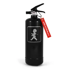 Sale Solstickan Design Solstickan fire extinguisher 2 kg, Black-silver BlackSilver-coloured