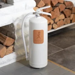 Fire Blankets & Fire Extinguishers^Solstickan Design Solstickan fire extinguisher 6 kg, White-light leather Brown