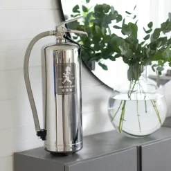 Fire Blankets & Fire Extinguishers^Solstickan Design Solstickan fire extinguisher 6 kg, Design Edition steel Silver-coloured
