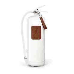 Hot Solstickan Design Solstickan fire extinguisher 6 kg, White-dark leather Brown