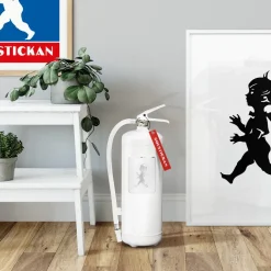 Clearance Solstickan Design Solstickan fire extinguisher 6 kg, White-silver WhiteSilver-coloured