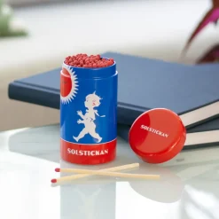 Candle Accessories^Solstickan Design Solstickan matchstick tube 100 pack, Original motif RedBlueWhite