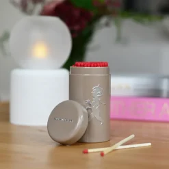 Candle Accessories^Solstickan Design Solstickan matchstick tube 100 pack, Sand Beige