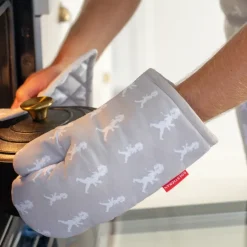 Clearance Solstickan Design Solstickan oven glove 22x30 cm, Grey