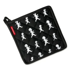 Clearance Solstickan Design Solstickan potholder 22x22 cm, Black