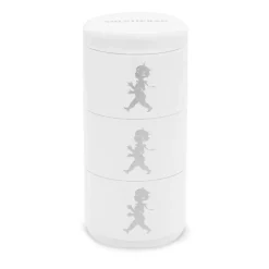Best Solstickan Design Solstickan storage jar three pieces 8.5 cm, White