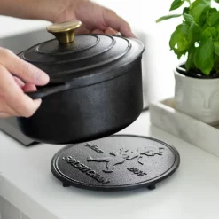 Trivets^Solstickan Design Solstickan trivet 19 cm, Black
