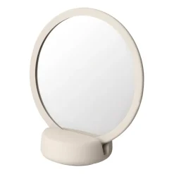 Table Mirrors^Blomus Sono Vanity table mirror Ø17 cm, Moonbeam Beige