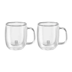 Glögg & Mulled Wine Mugs|Espresso Cups^Zwilling Sorrento plus espresso cup 2-pack, 8 cl Transparent