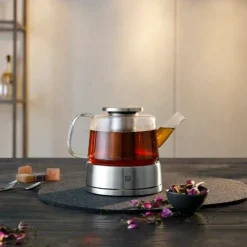 Teapots^Zwilling Sorrento teapot, stainless steel Silver-coloured