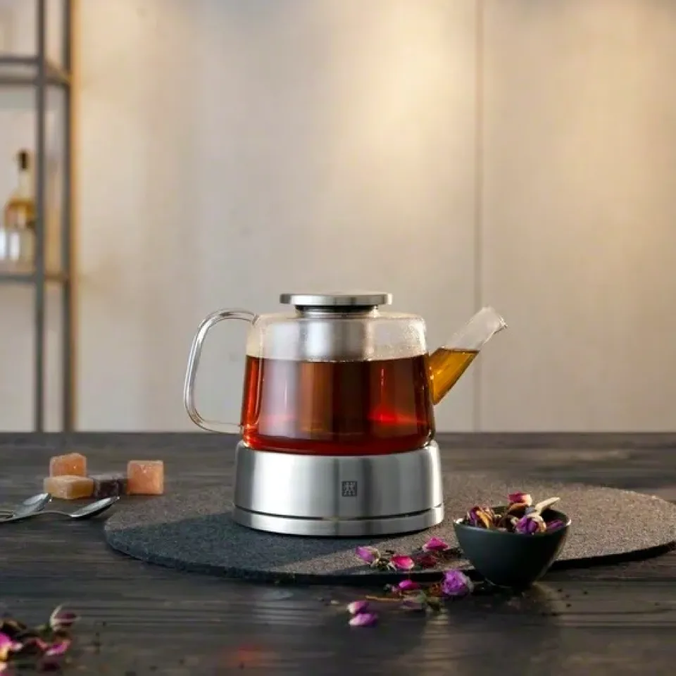 Teapots^Zwilling Sorrento teapot, stainless steel Silver-coloured
