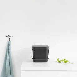 Outlet Brabantia Sort & Go waste bin 6 l., Grey