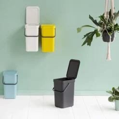 Online Brabantia Sort & Go waste bin 12 l., Grey