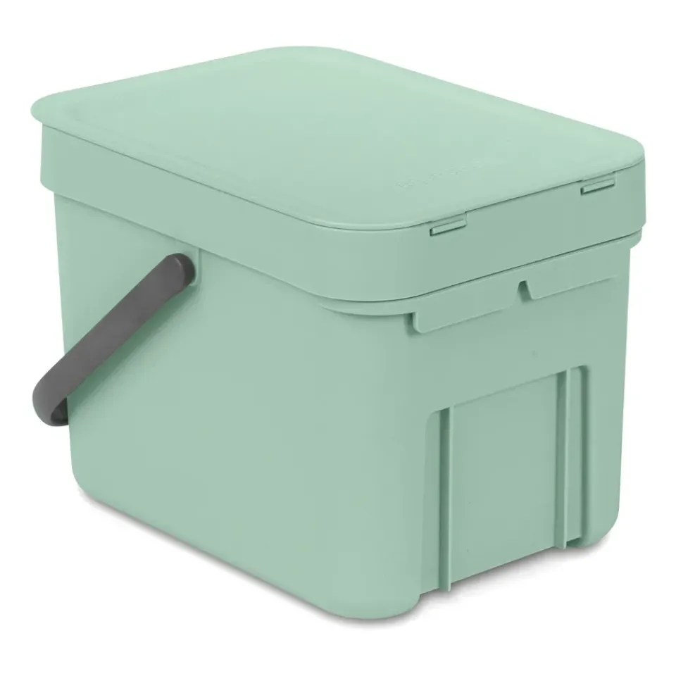 Brabantia Sort & Go waste bin 6 l., Jade Green