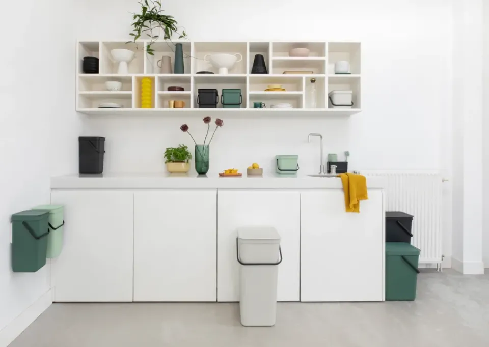 Best Brabantia Sort & Go waste bin 3 L, Jade Green