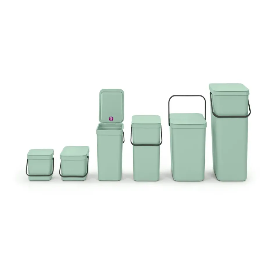 Best Brabantia Sort & Go waste bin 3 L, Jade Green