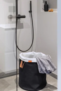 Laundry Baskets^Mette Ditmer Sort It laundry basket, Black