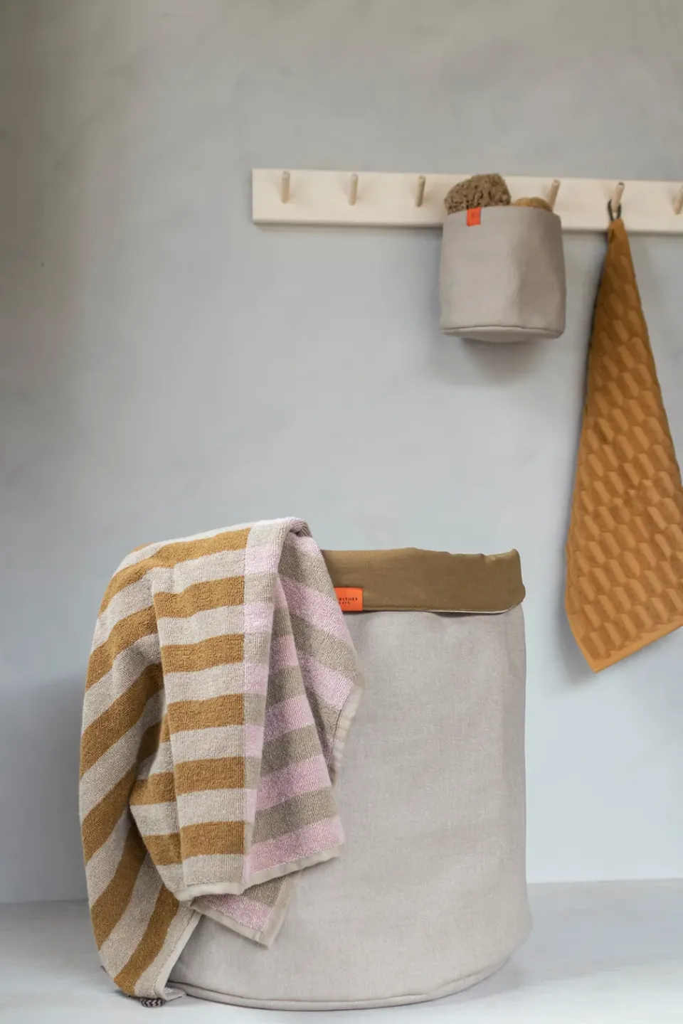 Laundry Baskets^Mette Ditmer Sort It laundry basket, Sand Beige