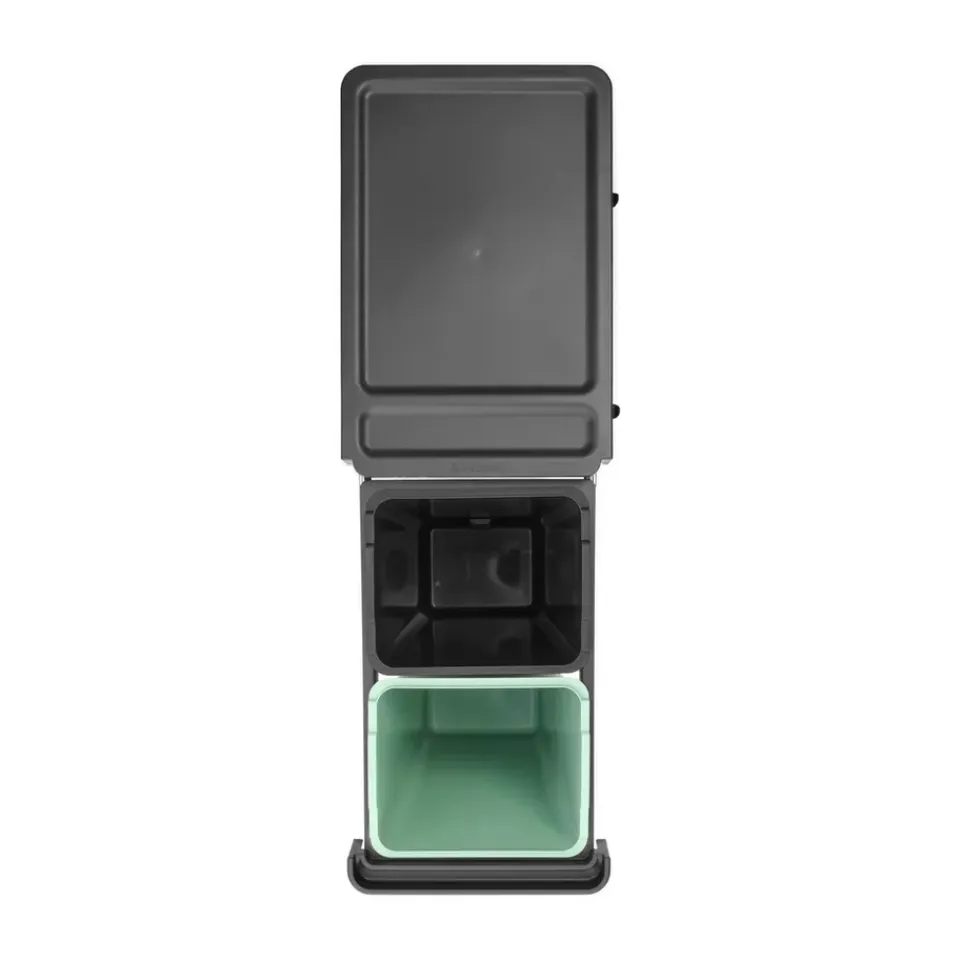 Sale Brabantia Sort&Go Built-in Bins, 2x30 L, Dark Grey