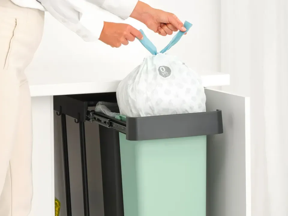 Sale Brabantia Sort&Go Built-in Bins, 2x30 L, Dark Grey