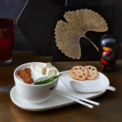 Chopsticks^Villeroy & Boch Soup Passion chop sticks, porcelain White