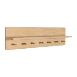 Hot Hübsch Space clothes hanger large, Oak Beige