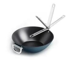 Woks^Joseph Joseph Space non stick wok pan, Ø32 cm Blue