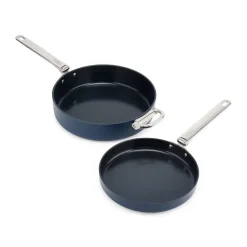 Discount Joseph Joseph Space non-stick frying pan 2 pieces, Blue