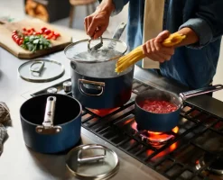 Saucepans^Joseph Joseph Space non-stick saucepan with lid Ø15 cm, Blue