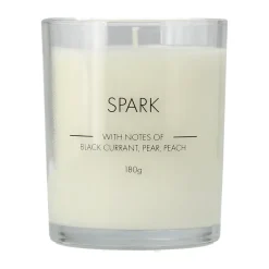 Best Scandi Essentials Spark scented candle, 180 g White