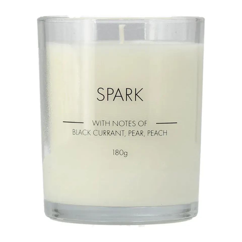 Best Scandi Essentials Spark scented candle, 180 g White