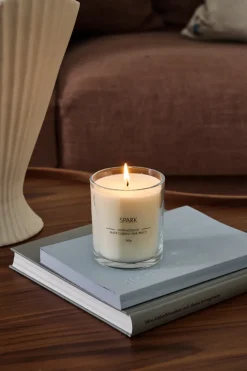 Scented Candles & Diffusers^Scandi Essentials Spark scented candle, 260 g White