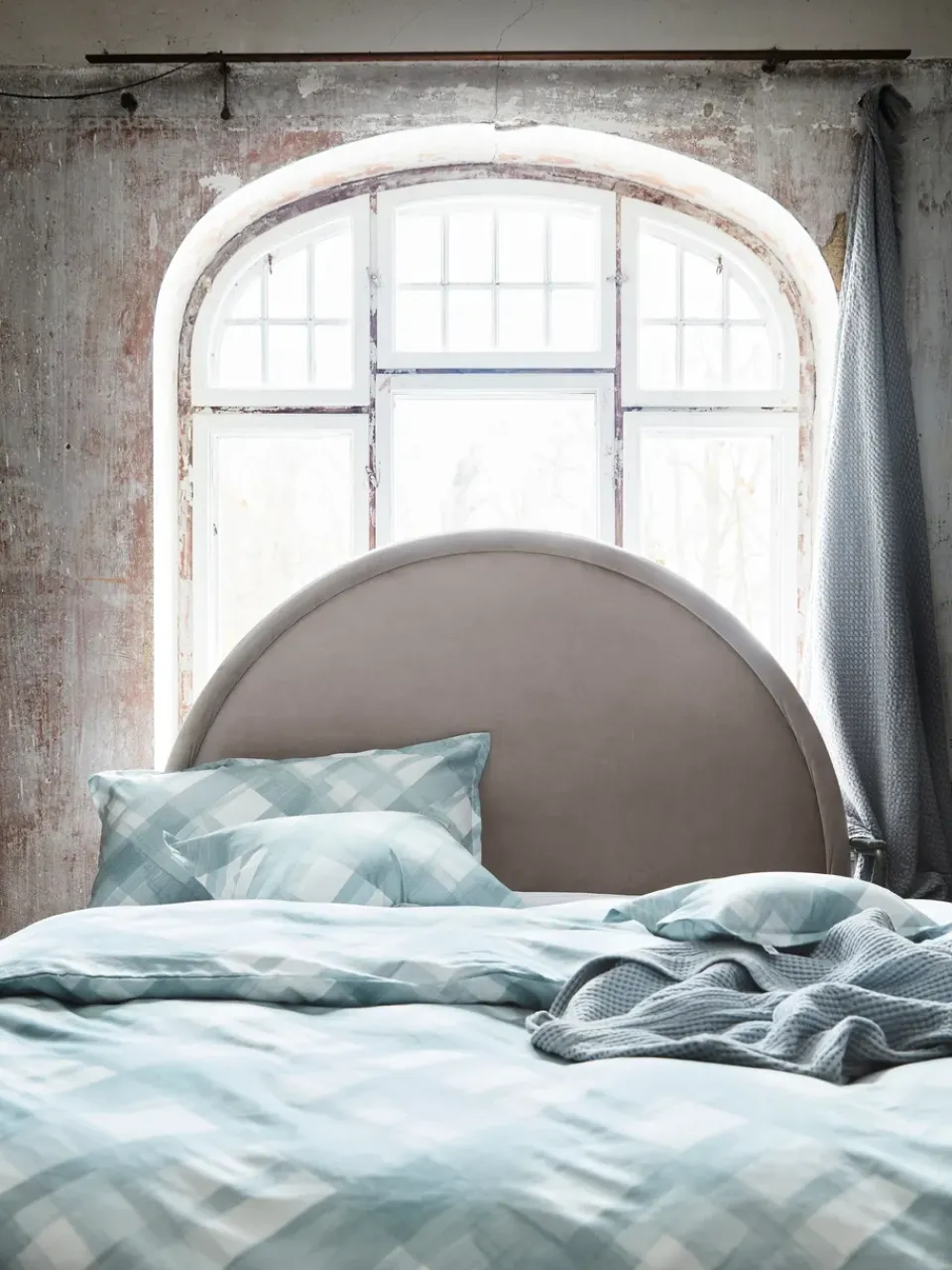 Online Mille Notti Spazzola duvet cover, Aqua, 220x220 cm Blue