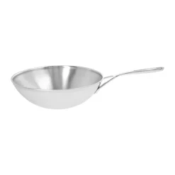 Discount Demeyere Specialties 5 wok pan stainless steel 5-ply, Ø30 cm Silver-coloured