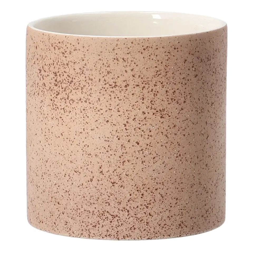 Flower Pots^Scandi Living Speckled pot Ø19 cm, Rust Brown