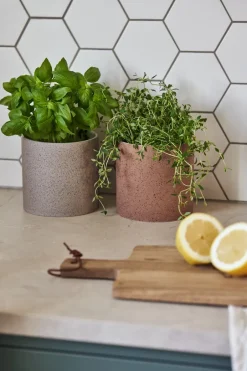 Flower Pots^Scandi Living Speckled pot Ø12 cm, Rust Brown