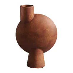Clearance 101 Copenhagen Sphere Bubl vase Midi, Terracotta Orange