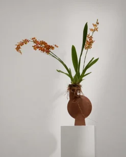 Clearance 101 Copenhagen Sphere Bubl vase Midi, Terracotta Orange