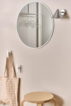 Round Mirrors|Wall Mirrors^Scandi Living Sphere mirror Ø60 cm, White