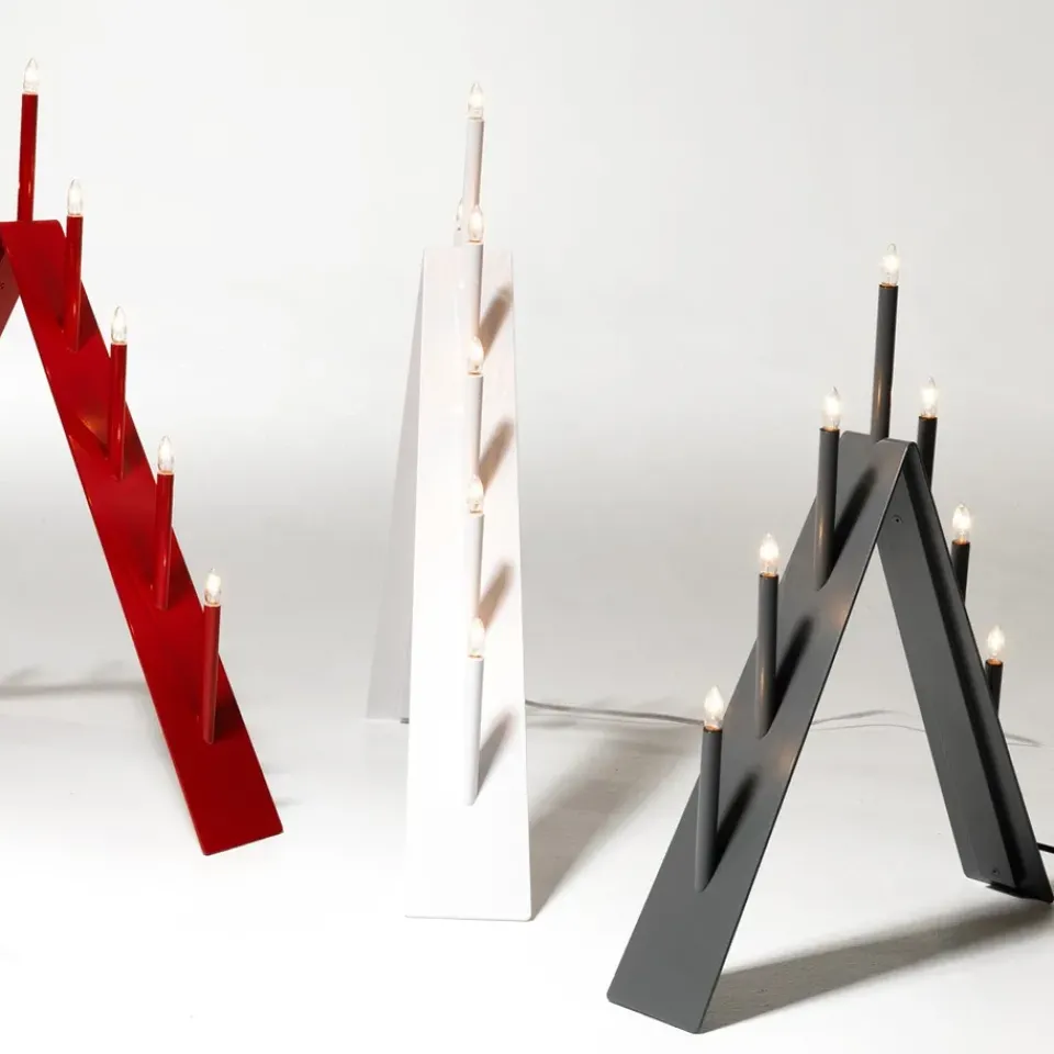 Advent Lights^SMD Design Spica 7 Advent candle holder, , led White