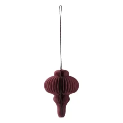 Christmas Decorations^Scandi Living Spira baubles 4-pack, Red