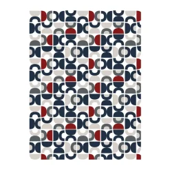 Discount Arvidssons Textil Spiral Dance Fabric, Blue
