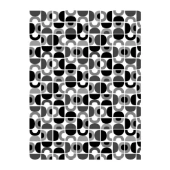 Fabric By The Metre^Arvidssons Textil Spiral Dance Fabric, Grey