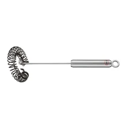 Best Rösle Spiral Whisk 27 cm, Steel-black Silver-coloured
