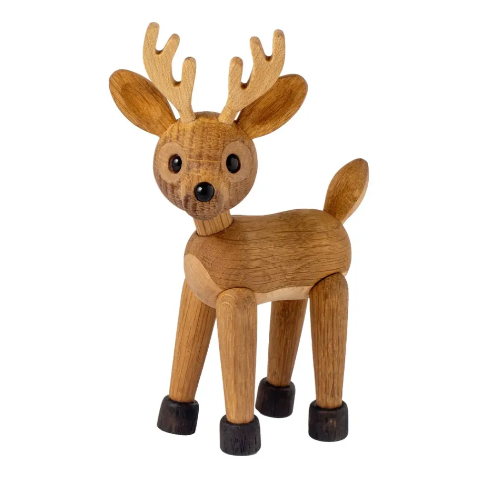 Clearance Spring Copenhagen Spirit deer decoration, Oak-Maple Brown